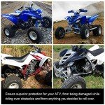 NIXFACE ATV Glide & Swing Arm Skid Plate for Yamaha Raptor