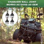 Chabushi Lower Ball Joints for Polaris ATV Sportsman 500 2000-2004, Ranger 4X4 500 1999-2006, Sportsman 400 HO 2011-2014, Ace 325 2014-2016, Replacement for 7061158 7061153 7080364 2PCS