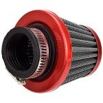 HIAORS 35mm Red Air Filter for ATVs & Bikes