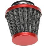 HIAORS 35mm Red Air Filter for ATVs & Bikes