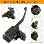 M MATI Front Brake Master Cylinder for Yamaha ATVs
