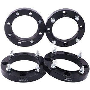 Black 1-Inch ATV Wheel Spacers for Polaris & Kawasaki