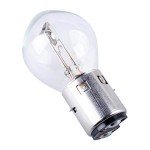 Poweka S2 12V 35/35w Chinese Scooter Light Bulb Fits for 50cc 150cc 250cc Znen Jonway Tank Baron (2 Packs)