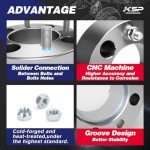 KSP 2" ATV Wheel Spacers for Polaris RZR/Ranger