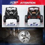 KSP 2" ATV Wheel Spacers for Polaris RZR/Ranger