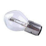 Poweka S2 12V 35/35w Chinese Scooter Light Bulb Fits for 50cc 150cc 250cc Znen Jonway Tank Baron (2 Packs)
