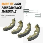 Front Brake Cylinder Shoe Kit for Honda ATVs