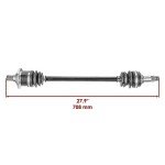 Caltric CV Joint Axle for Arctic Cat Prowler