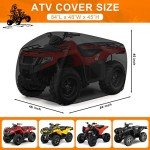 Heavy Duty Waterproof ATV Cover – 84 Inch