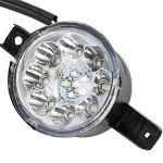 FVRITO 12V LED Front Head Light Lamp for 50cc 70cc 90cc 110cc 125cc Coolster 3125R Taotao ATA 125D Roketa Yamoto JCL Peace RPS Kazuma Vitacci Rider BULL FARM Sunl Kids Mini ATV Quad Chinese 4 Wheeler