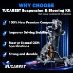 Rear Upper Control Arm Assembly for SUVs (2 Pack)