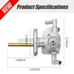 Gas Tank Petcock Valve for Suzuki & Kawasaki ATVs