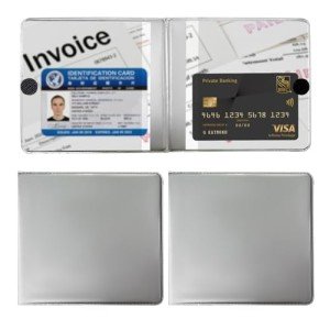 Ziciner Leather Car Document Organizer - 2 Pack