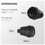 HILAKE CV Joint Boot Kit for Replacement Universal Constant Velocity Boot Set (Pack of 2)