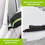 Ziciner 4 PCS Winter Mirror & Wiper Covers