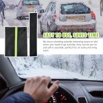 Ziciner 4 PCS Winter Mirror & Wiper Covers