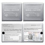 Ziciner Vehicle Registration Card Holder - 2 Pack