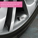 10-Piece Aluminum Tire Valve Stem Caps Set
