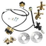 3 Stud Wheel Rim Hub Assembly for ATV Go Kart