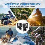 KEMIMOTO ATV Double Tool Holder and Gun Rack