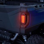 SAUTVS Ranger Tail Lights, Smoked Black LED Taillights Rear Brake Stop Lights for Polaris Ranger 570 Full Size XP 900 Ranger 570 900 1000 GENERAL 1000 2015-2020 Accessories(2PCS, Replace #2412774)