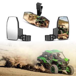 Adjustable Rear View Mirrors for Kawasaki Teryx KRX 1000