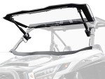 SuperATV Power Flip Windshield for Kawasaki Teryx KRX