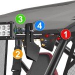 42'' Curved LED Light Bar for Honda Talon