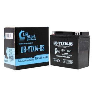 12V Maintenance-Free Battery for 2004 Honda TRX450