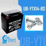 12V Maintenance-Free Battery for 2004 Honda TRX450