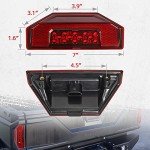 Partsam 2Pcs Rear UTV Tail Light Assembly, Compatible with Polaris Ranger 570 Full Size 900 XP 1000 RGR LED Taillights Rear Brake Stop Lights 2015 2016 2017 2018 2019 Replacement Part 2412774