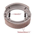 WOOSTAR Drum Brake Shoe Replacement for Roketa Sunl Jonway Taotao 50cc 110cc 125cc 150cc 250cc ATV 4 Wheeler Quad Scooter