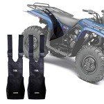 Universal ATV Rear Passenger Footrests - 2 Pack