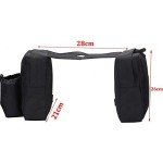 Universal Waterproof ATV Saddlebags with Drink Pocket