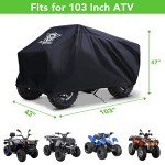 Heavy Duty Waterproof ATV Cover for All Quads