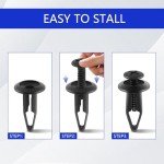 ATV Plastic Bumper Rivet Clips - 100 Pack