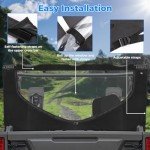 KEMIMOTO UTV Rear Window for Pioneer 1000-5