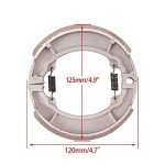 WOOSTAR Drum Brake Shoe Replacement for Roketa Sunl Jonway Taotao 50cc 110cc 125cc 150cc 250cc ATV 4 Wheeler Quad Scooter