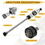 Rear Propeller Drive Shaft Kit for Yamaha Rhino