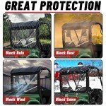 Rhino UTV Soft Rear Windshield with Zipper