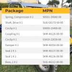 Rear Propeller Drive Shaft Kit for Yamaha Rhino