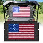 StarknightMT UTV Rear Roll Cage Mesh Net