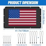 StarknightMT UTV Rear Roll Cage Mesh Net