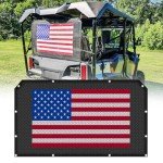 StarknightMT UTV Rear Roll Cage Mesh Net