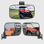 Yamaha Viking Mirror Kit: Side & Rear View