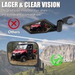 Yamaha Viking Mirror Kit: Side & Rear View