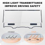 Yamaha Viking Full Vented Windshield - Clear