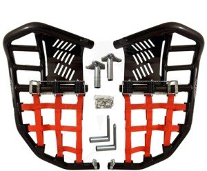 Yamaha YFZ 450 Propeg Nerf Bars – Black/Red