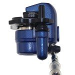 PRO BAT Rear Hydraulic Disc Brake System Caliper ATV Quad Rear Hand Brake Assembly Master Cylinder Caliper for 50cc 70cc 90cc 110cc 125cc 150cc Quad Bike ATV Buggy, Blue
