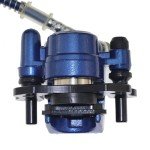 PRO BAT Rear Hydraulic Disc Brake System Caliper ATV Quad Rear Hand Brake Assembly Master Cylinder Caliper for 50cc 70cc 90cc 110cc 125cc 150cc Quad Bike ATV Buggy, Blue